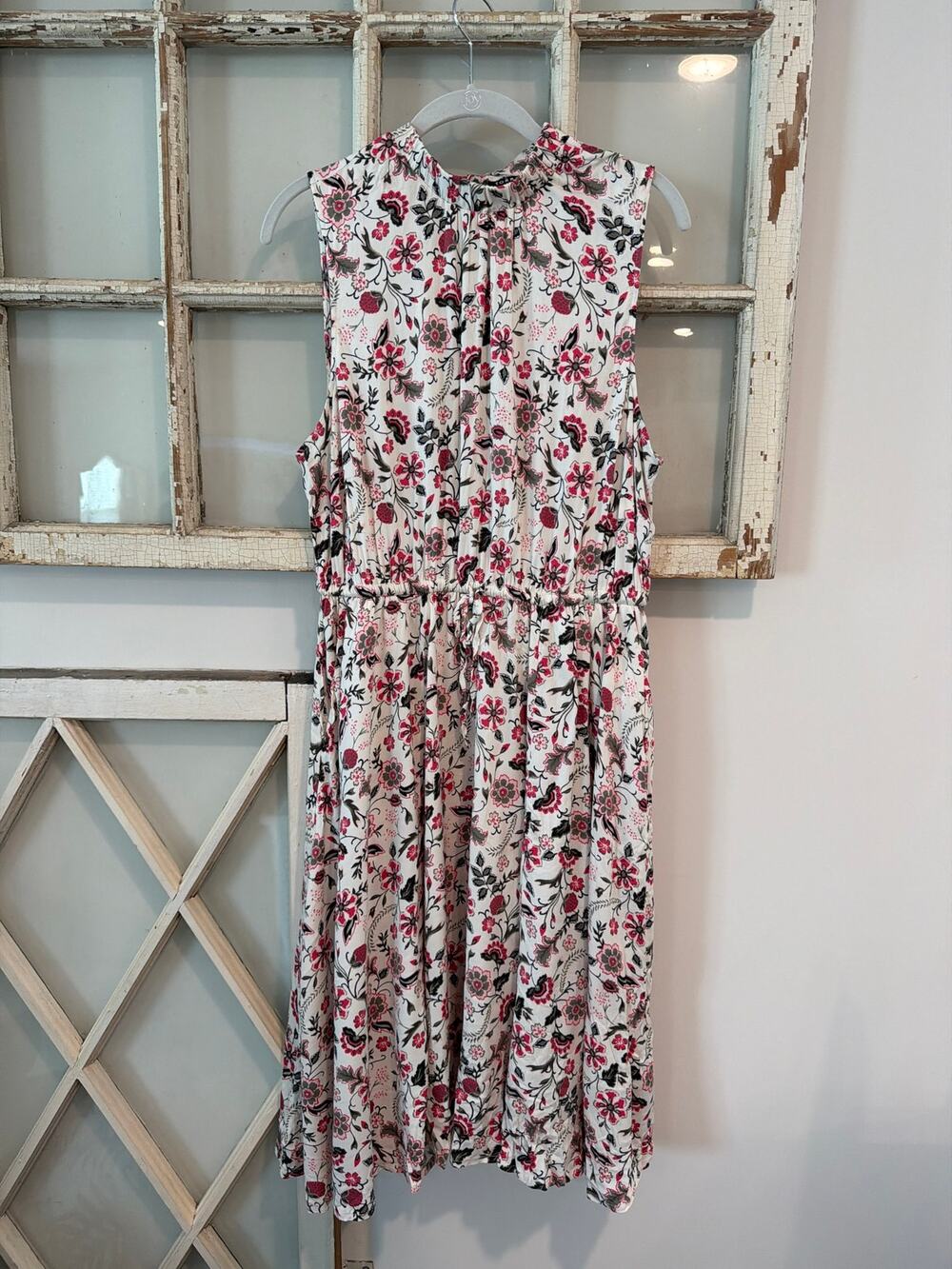 Torrid size 0 or large floral midi dress with pockets - Picture 1 of 5